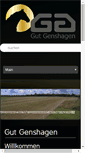 Mobile Screenshot of gut-genshagen.de